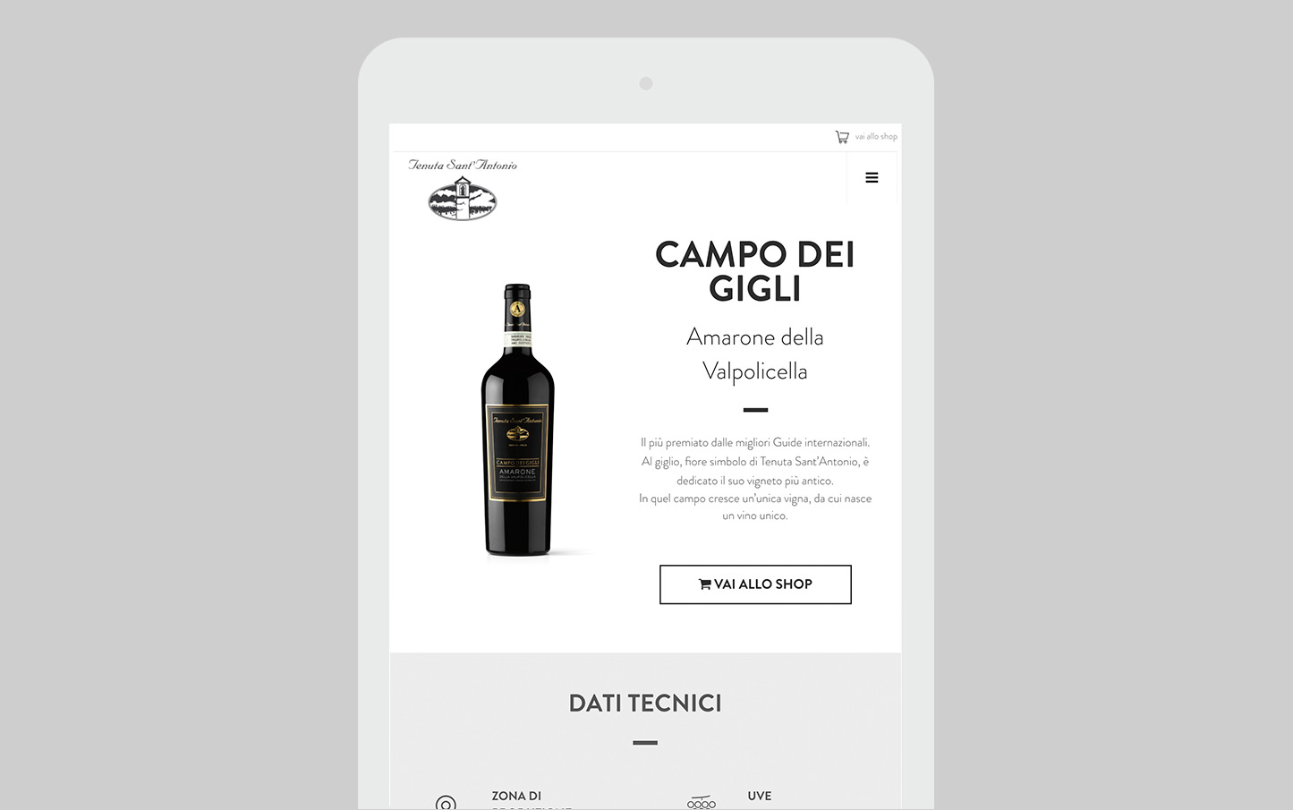 TENUTA branding